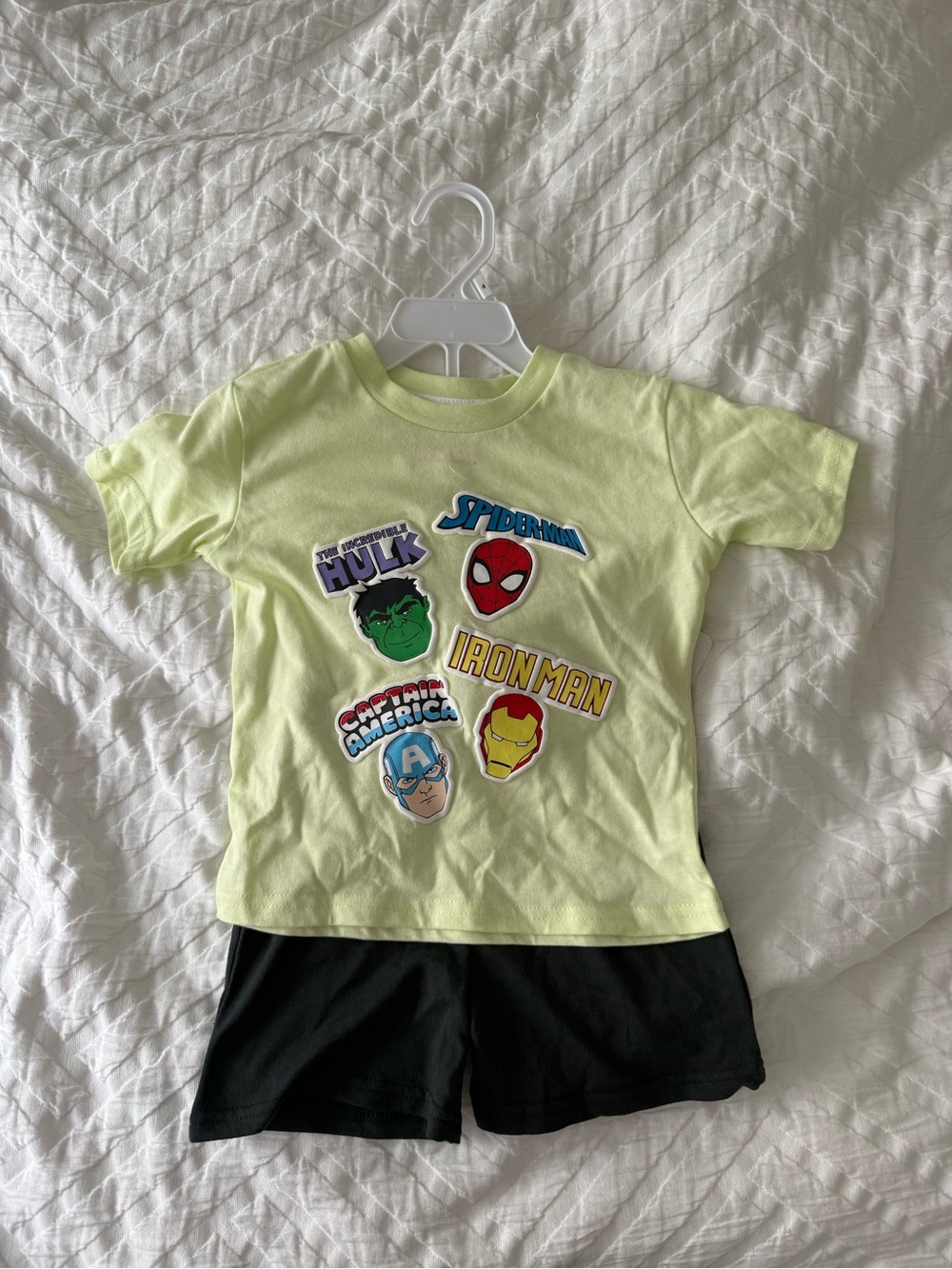 NWT - Marvel Shorts Set